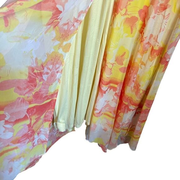 NWT! Lane Bryant v neck patterned maxi dress - Picture 14 of 15